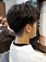 アイリーヘアデザイン(IRIE HAIR DESIGN) 【IRIE HAIR赤坂】ニュアンスパーマ×センターパート