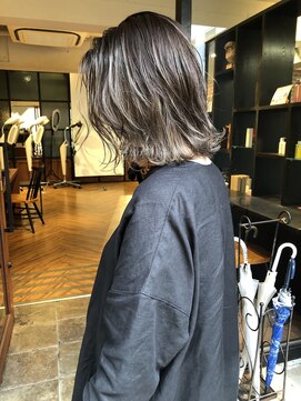 ウニレ バイ センス(unire by sense) 【大人のデザインカラー】バレイヤージュで立体感カラーに!