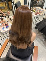 ネクストハラジュク(NEXT HARAJUKU)&nbsp;レイヤーカット　オリーブベージュ　ニュアンスパーマ