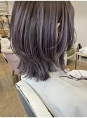 ラベンダーグレージュ ラベンダー 透明感カラー HR-40