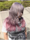 グラデーションカラー/ピンク