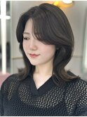 【yuuka 】レイヤーカット/ミディアム/セミロング/くびれヘア