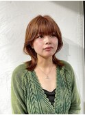 【SHUN】オレンジベージュレイヤー