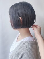 【morio原宿】ミニボブ 黒髪 あご上ボブ