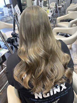 アヴァンス 北花田店(AVANCE) *オリーブベージュ/ケアブリーチ/髪質改善