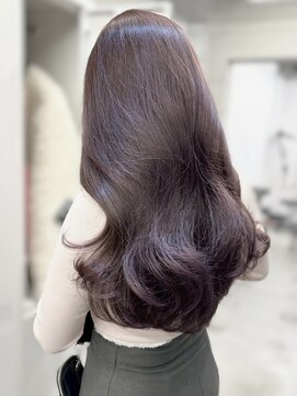 フォンズ(FONS) お客様カラー＊透明感ツヤカラー/うるツヤラベンダーグレージュ