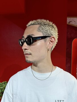 メリケンバーバーショップ トーキョー(MERICAN BARBERSHOP TYO) スパイキーショート/スペインカール/アップバング【嶋壽】275