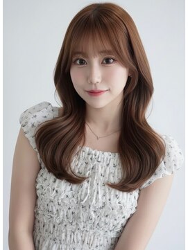 オットット(OttottO) カット　顔まわりレイヤー　ブリーチなし