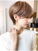 大人可愛い20代30代40代50代小顔ショートボブナチュラルショート