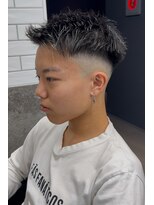 ハーツ バイ レックス 中野(HEARTS by rex)&nbsp;スキンフェードアップバング/中野駅