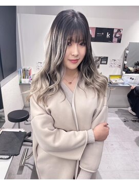 キング 心斎橋店(K!ng) 縮毛矯正髪質改善レイヤーカットトリートメント心斎橋美容室