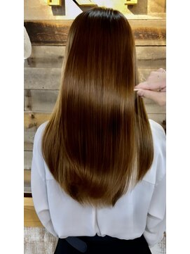 キース ヘアアンドメイク 恵比寿(kith. hair&make) 髪質改善カラーブリーチなし透明感ベージュミルクティー恵比寿