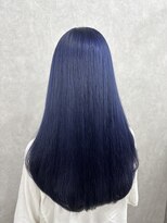 アン ブリーチ 大宮駅東口店(UN BLEACH)&nbsp;ブリーチ１回～ネイビーブルーカラー♪