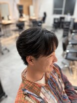 シーフ 千葉(Cyf)&nbsp;ダウンパーマ/センターパート/ニュアンスパーマ/韓国/橋本修杜