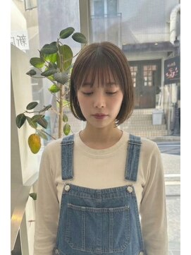 トレ(tre.) 髪質改善 レイヤースタイル 大人可愛い
