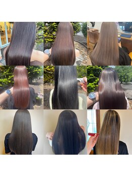 ヘアルーム フラット(HAIR ROOM flat)の写真/触られたくなるツヤ髪に。トリートメントケアで集中ケア