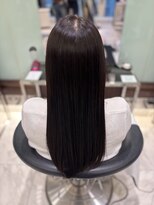 パーマ落としラボ アピッシュ 銀座(apish)&nbsp;パーマ落とし地毛風ストレートヘア艶髪
