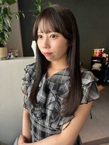 アム(amu)&nbsp;髪質改善酸性ストレート/美髪矯正/ナチュラルレイヤー/顔まわり
