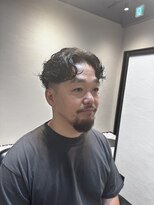 南部理髪店 大人のラフパーマ