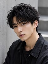 エクラ バイ キョウト(eclat by kyoto) アップバングショート【黒髪ツーブロック刈り上げ】