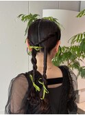 【結婚式参列♪タイトツインヘアセット】