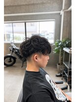 バルム(Warme)&nbsp;men's fade cut × shadow perm