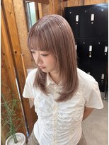 アフターニュース 新潟(afternews)&nbsp;ミルクティーベージュ/ダブルカラー/ケアブリーチ/髪質改善/新潟