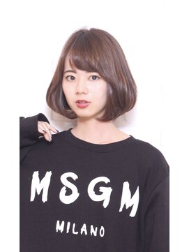 カグヤ ヘアーリンク 森小路店(華月 Hair L.I.N.C.) ナチュラルバイオレットボブ