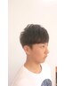 【学割U２４】大学生メンズカット＋眉カット　￥4550