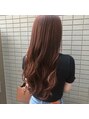 ビューティズム クロック 春日(Beautism clock)&nbsp;ツヤっと柔らかさのあるダメージレスなレッドブラウンカラー。