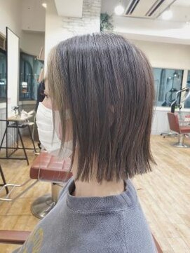 グランシュ 青葉台店(GranCieux) 切りっぱなしボブ×フェイスフレイミング☆