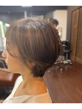 ルーラ(Lula by hair & Spa) ナチュラル丸みショート