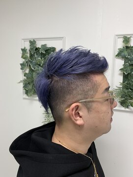 ヘアバイプルーヴ(Hair by PROVE) ネイビーカラー