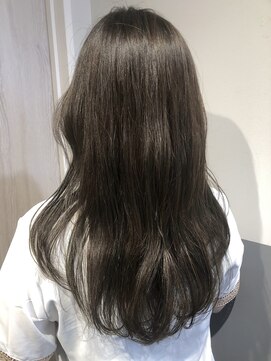 ラポールヘア 小山店 ロングレイヤー×プラチナカラー