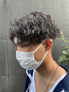 クオル 立川(QOL) 波巻きパーマ波巻スパイラルセンターパートツーブロ