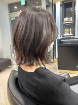 ラブクロム トウキョウ(LOVECHROME TOKYO) 黒髪ボブウルフ大人かわいいくびれヘア髪質改善グレージュカラー