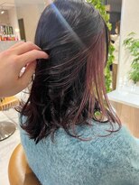 オリ 仙台(Oli) 20代～30代大人ナチュラルくびれヘア前髪似合わせカット［仙台］