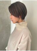 【恒吉佐央里】ナチュラルショート/襟足すっきりくびれショート