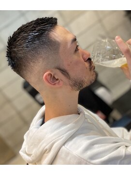 フランクスバーバーリザーブ 人形町店(FRANK’S BARBER RESERVE) ハイスキンフェードクロップバーバースタイルS