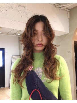 ローレン(LOREN) グレージュカラーミルクティーカラーインナーカラーダブルカラー