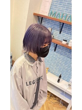 エンカウントバイマハロ 千葉(encount by mahalo) purple×white