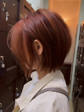 エス ウォーク(S.Wark) 切りっぱなしボブ→シャドウルーツ