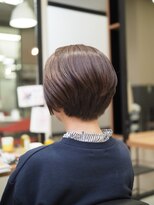 倶楽部ヘアーズ 醍醐本店(HAIR'S)&nbsp;大人カッコいいエイジレスくびれショートボブ◎40代50代60代
