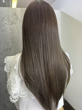 ルーツアイリー 心斎橋(ROOTS IRIE) ナチュラルレイヤーロングエクステ/オリーブベージュ