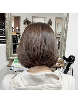 ヘアメイク アンフィ(amphi) 白髪染めでも明るくおしゃれなカラー..~**.