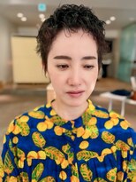 フリップビーアヴェダ(FLIP B AVEDA)&nbsp;本八幡×ベリーショート×カーリースタイル