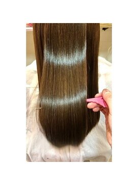 ブリング バイ スノードロップ 吉祥寺(BRING by Snowdrop) 黒髪/グレーベージュ/レイヤーロング/前髪パーマ/吉祥寺