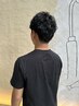【メンズ限定】 10,20代男性おすすめ!似合わせカット + パーマ¥13860→