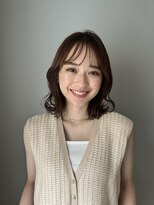 切りっぱなしボブ/顔周りレイヤー/前髪/原宿神宮前