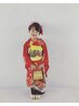 【七五三】着付け　７歳(女の子)＊ヘアメイク込み☆14300